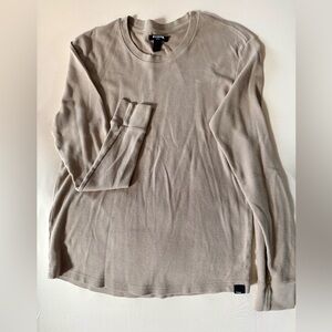 RSQ Men's Light Tan Crewneck Sweater